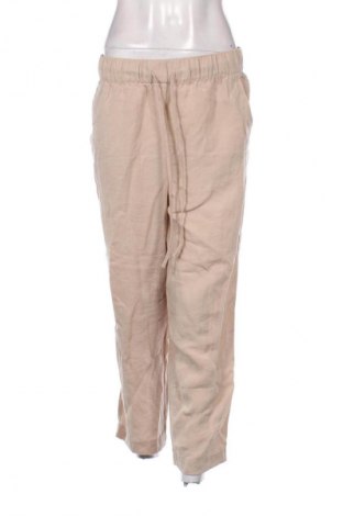 Damskie spodnie H&M, Rozmiar M, Kolor Beżowy, Cena 17,99 zł