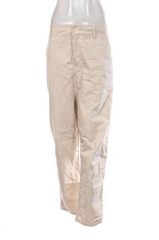 Damskie spodnie H&M, Rozmiar L, Kolor ecru, Cena 7,99 zł