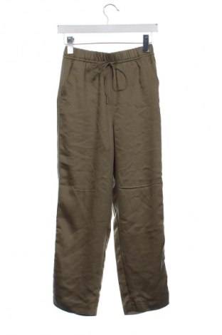 Damskie spodnie H&M, Rozmiar XS, Kolor Zielony, Cena 13,99 zł