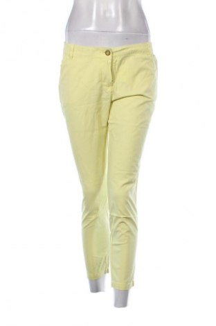 Γυναικείο παντελόνι Mango, Μέγεθος L, Χρώμα Κίτρινο, Τιμή 17,99 €