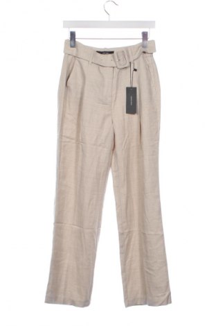 Damskie spodnie Vero Moda, Rozmiar XS, Kolor Beżowy, Cena 41,99 zł