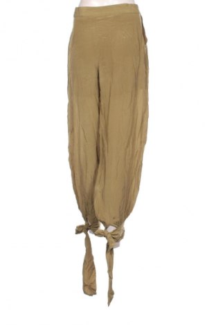 Damskie spodnie Zara, Rozmiar S, Kolor Zielony, Cena 62,99 zł