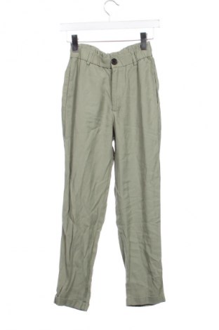 Dámské kalhoty  Zara, Velikost XS, Barva Zelená, Cena  49,00 Kč