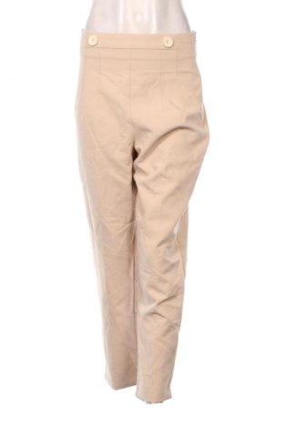 Dámské kalhoty  Zara, Velikost M, Barva Krémová, Cena  49,00 Kč