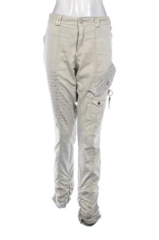 Γυναικείο παντελόνι Zizzi, Μέγεθος XL, Χρώμα  Μπέζ, Τιμή 2,99 €