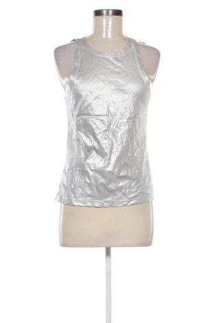 Γυναικείο αμάνικο μπλουζάκι Mango, Μέγεθος M, Χρώμα Ασημί, Τιμή 8,99 €