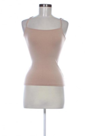 Γυναικείο αμάνικο μπλουζάκι Unbranded, Μέγεθος M, Χρώμα  Μπέζ, Τιμή 7,99 €