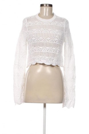 Γυναικείο πουλόβερ Amisu, Μέγεθος S, Χρώμα Λευκό, Τιμή 8,99 €