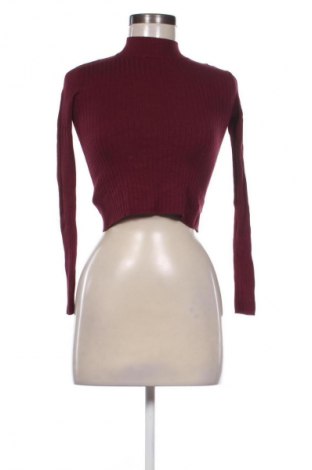Γυναικείο πουλόβερ Bershka, Μέγεθος S, Χρώμα Κόκκινο, Τιμή 11,99 €
