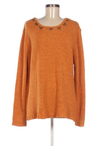 Дамски пуловер Canda, Размер XL, Цвят Оранжев, Цена 5,00 €