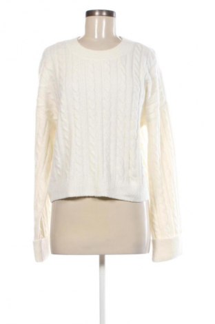 Damski sweter Hollister, Rozmiar M, Kolor Biały, Cena 110,99 zł