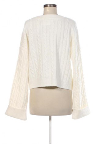 Damski sweter Hollister, Rozmiar M, Kolor Biały, Cena 110,99 zł