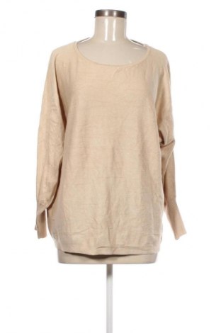 Damski sweter Janina, Rozmiar L, Kolor Beżowy, Cena 37,99 zł