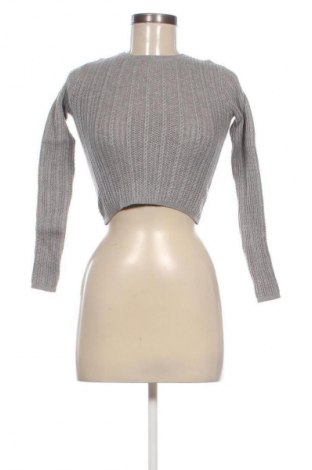 Дамски пуловер Pull&Bear, Размер S, Цвят Сив, Цена 15,00 €