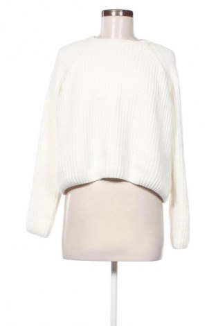 Damski sweter Sinsay, Rozmiar M, Kolor Biały, Cena 40,99 zł