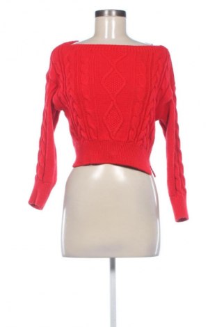 Damski sweter Unbranded, Rozmiar S, Kolor Czerwony, Cena 35,45 zł