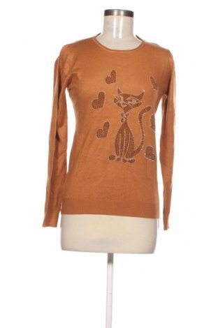 Damski sweter Unbranded, Rozmiar S, Kolor Brązowy, Cena 63,99 zł
