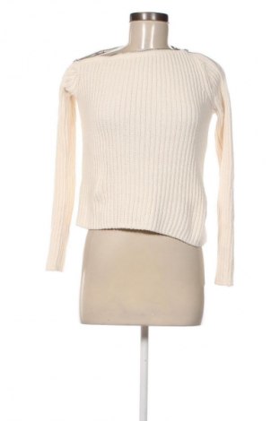 Damski sweter Zara, Rozmiar M, Kolor ecru, Cena 79,99 zł