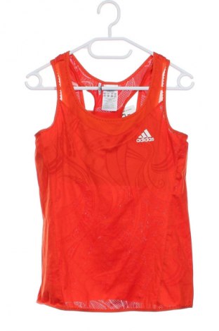 Damen Sporttop Adidas, Größe M, Farbe Rot, Preis € 10,99