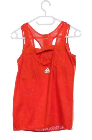 Damen Sporttop Adidas, Größe M, Farbe Rot, Preis € 10,99