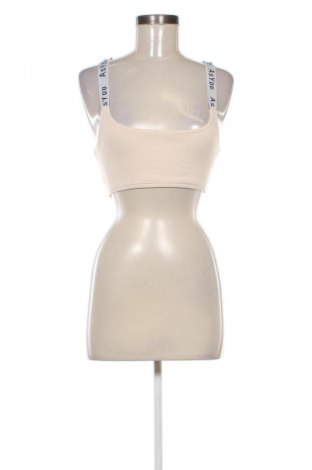 Damski sportowy top Unbranded, Rozmiar S, Kolor ecru, Cena 14,99 zł