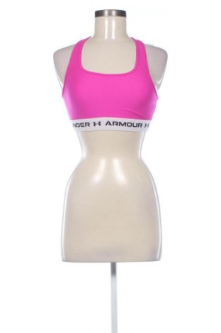 Γυναίκειο αθλητικό τοπ Under Armour, Μέγεθος S, Χρώμα Ρόζ , Τιμή 9,99 €