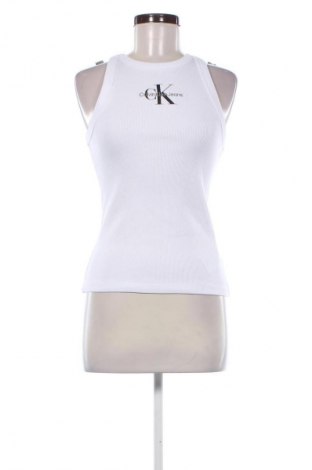 Damentop Calvin Klein Jeans, Größe L, Farbe Weiß, Preis 45,99 €, #134606035