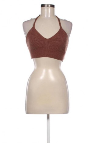 Γυναικείο τοπ SHEIN, Μέγεθος S, Χρώμα Καφέ, Τιμή 11,99 €