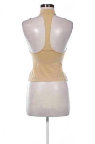 Γυναικείο τοπ Unbranded, Μέγεθος M, Χρώμα Χρυσαφί, Τιμή 14,99 €