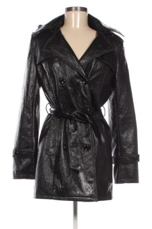 Дамско кожено палто Diva, Размер S, Цвят Черен, Цена 71,58 €