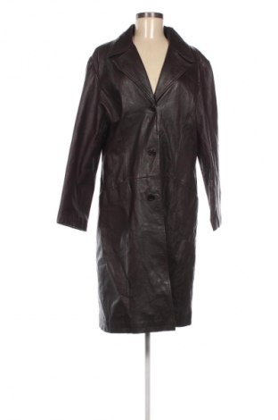 Дамско кожено палто Joy, Размер XL, Цвят Кафяв, Цена 69,02 €