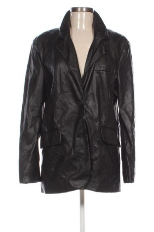 Damen Lederjacke Bershka, Größe M, Farbe Schwarz, Preis € 9,99