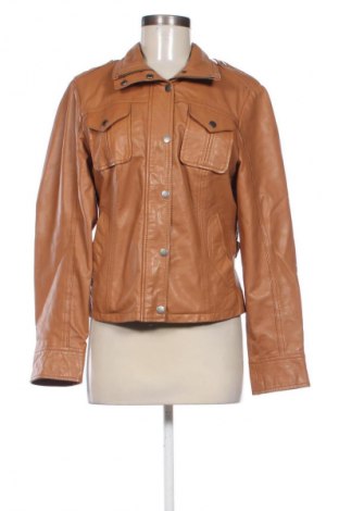 Γυναικείο δερμάτινο μπουφάν Gipsy By Mauritius, Μέγεθος M, Χρώμα Καφέ, Τιμή 50,65 €