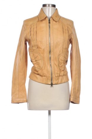 Női bőrdzseki Marlboro Classics, Méret S, Szín Bézs, Ár 34 159 Ft