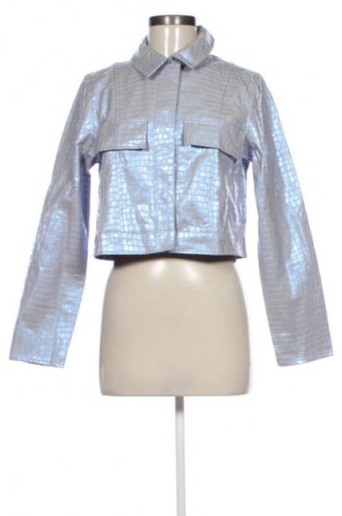 Dámská kožená bunda  Pieces, Velikost M, Barva Modrá, Cena  379,00 Kč