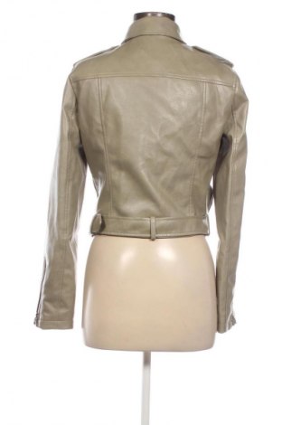 Γυναικείο δερμάτινο μπουφάν Sinsay, Μέγεθος M, Χρώμα Πράσινο, Τιμή 8,99 €