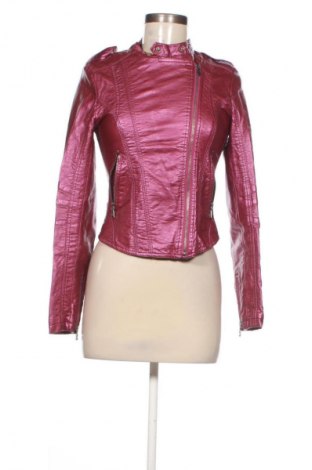 Дамско кожено яке So Sweet, Размер S, Цвят Розов, Цена 12,27 €
