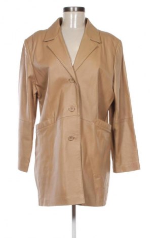 Dámská kožená bunda  Unbranded, Velikost XL, Barva Béžová, Cena  1 499,00 Kč