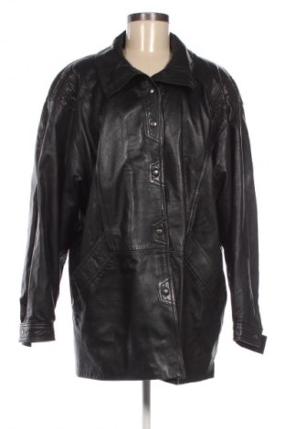 Γυναικείο δερμάτινο μπουφάν Unbranded, Μέγεθος L, Χρώμα Μαύρο, Τιμή 12,99 €