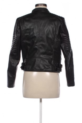 Дамско кожено яке Zara, Размер M, Цвят Черен, Цена 18,91 €