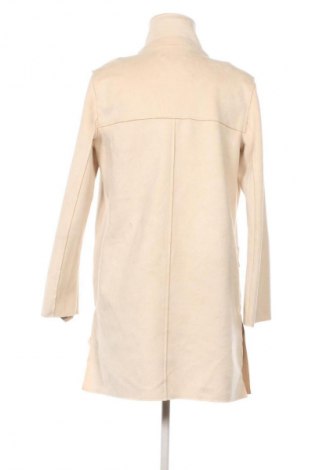 Damenmantel Bershka, Größe XS, Farbe Ecru, Preis 7,99 €
