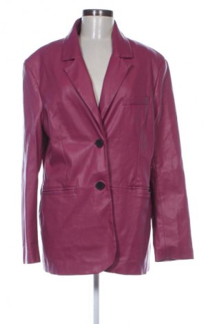 Дамско палто Bershka, Размер L, Цвят Лилав, Цена 17,38 €