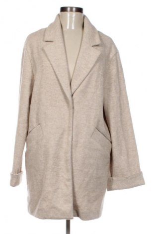 Γυναικείο παλτό Bershka, Μέγεθος L, Χρώμα  Μπέζ, Τιμή 31,99 €