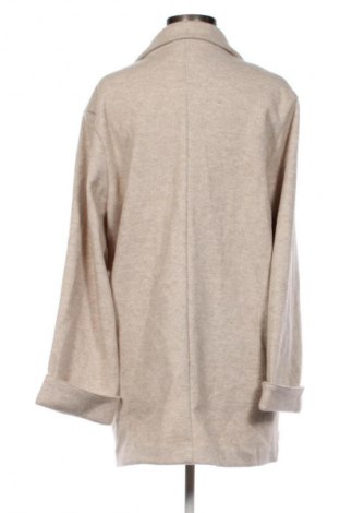 Γυναικείο παλτό Bershka, Μέγεθος L, Χρώμα  Μπέζ, Τιμή 31,99 €