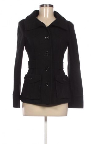 Dámský kabát  H&M, Velikost XS, Barva Černá, Cena  340,00 Kč