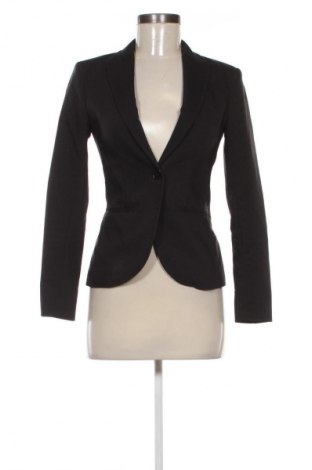 Dámské sako  H&M, Velikost XS, Barva Černá, Cena  217,00 Kč