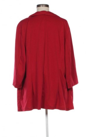 Dámske sako  SHEIN, Veľkosť 4XL, Farba Červená, Cena  18,95 €
