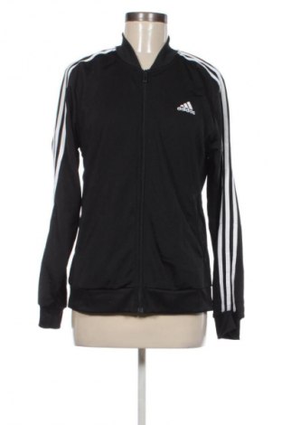 Γυναικεία αθλητική ζακέτα Adidas, Μέγεθος M, Χρώμα Μαύρο, Τιμή 24,99 €