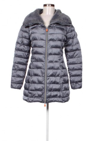 Γυναικείο μπουφάν Save The Duck, Μέγεθος S, Χρώμα Γκρί, Τιμή 45,47 €