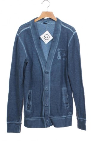 Kinder Strickjacke S.Oliver, Größe 13-14y/ 164-168 cm, Farbe Blau, Preis 3,99 €